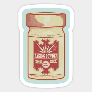 Baking powder Sticker